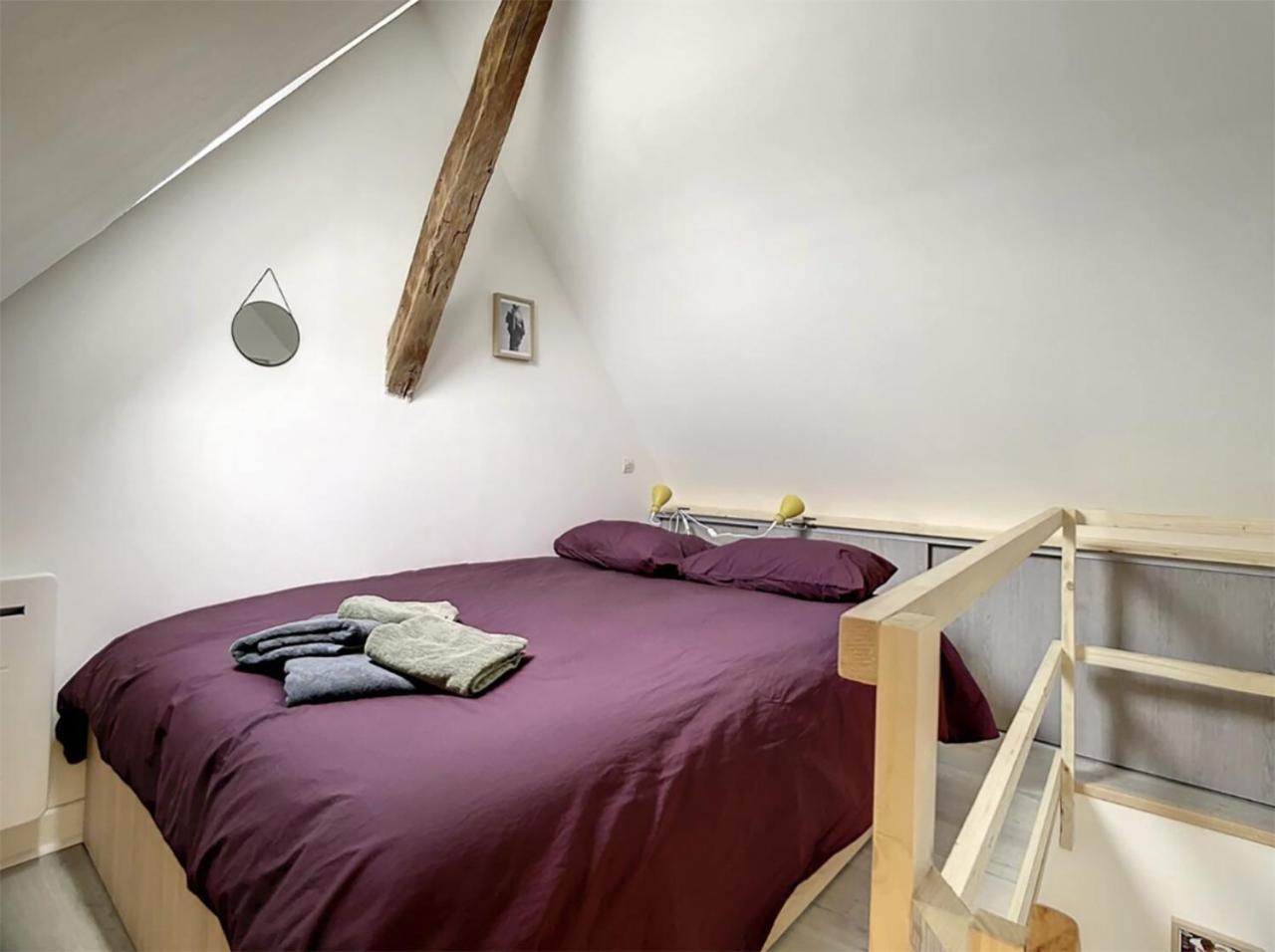 Chez Mily Joli Petit Duplex Plein Centre Villers Cotteret Draps Et Serviettes Fournis Villers-Cotterêts Eksteriør billede
